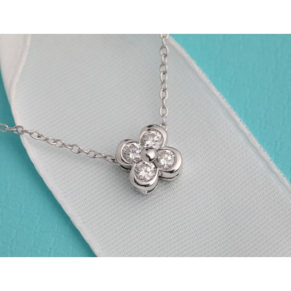 Tiffany & Co. Jewelry - Tiffany & Co. Lace Collection Platinum & Diamond Necklace